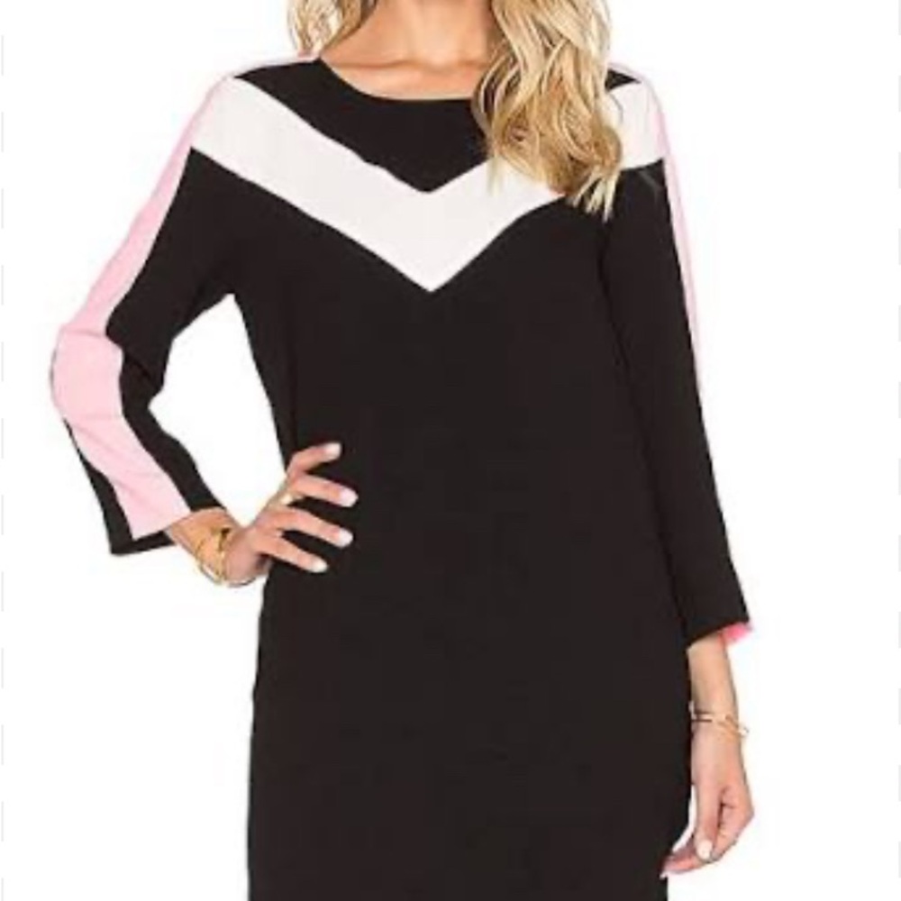 Contemporary Colorblock Mini Dress